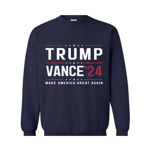 Trump Vance 2024 Sweatshirt, Trump Sweater, Republican Gifts, Trump Hoodie, Republican Sweater