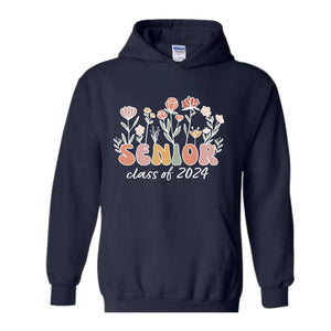 Senior Class of 2024 Sweatshirt, Senior Hoodie, Class of 2024 Sweater, Graduation 2024, High School Sweater, University 24 Hoodie