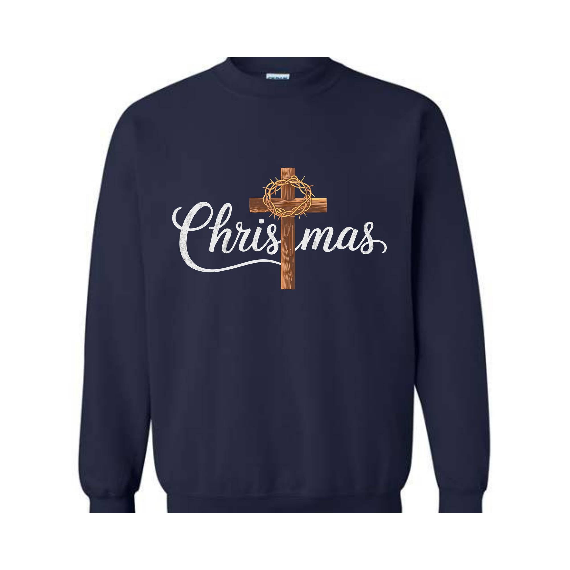 Cross Christmas Sweatshirt, Jesus Christ Hoodie, Religious Hoodie, Merry Hoodie, Family Christmas Hoodie, Faith Christ Hoodie