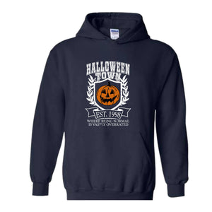 Halloween Town University Hoodie, Halloween Town EST 1998 Hoodie, Halloween Hoodie, Fall Hoodie