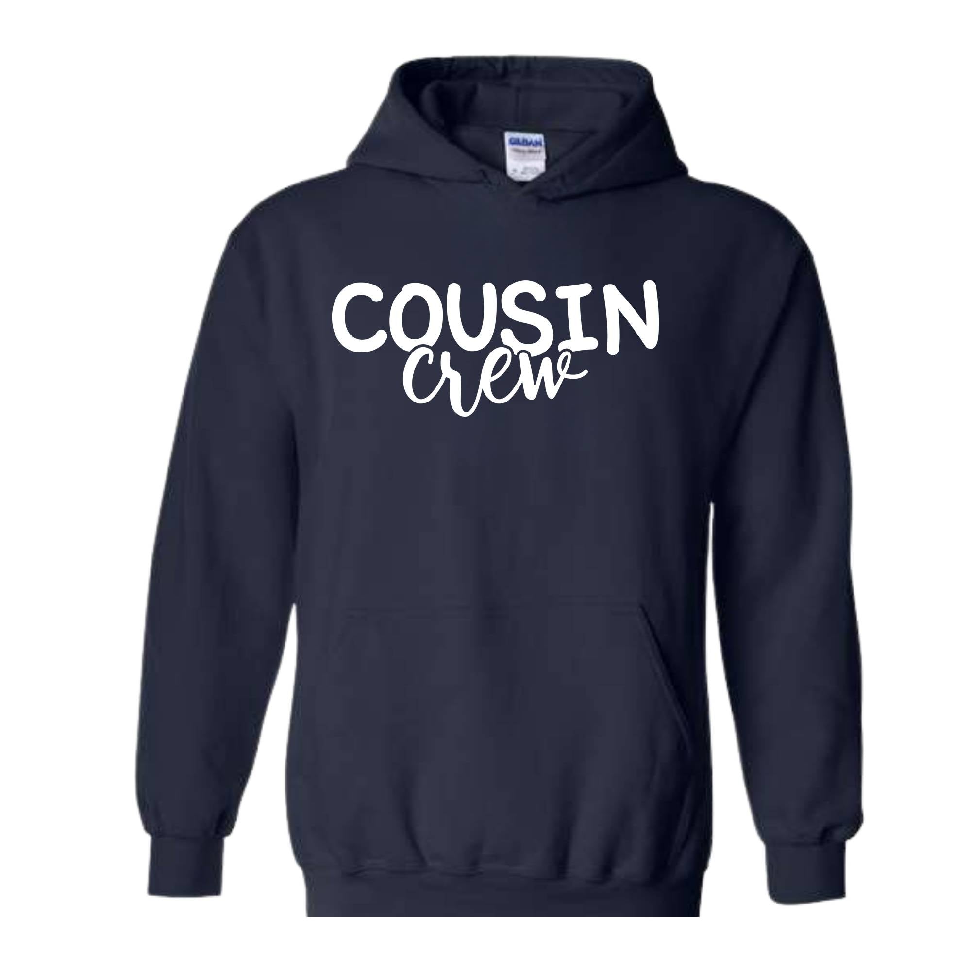 Cousin Crew Sweatshirt, Cousin Hoodie, Gift for Cousin, Cute Cousins Hoodie, Cousins Hoodie, Cousin Squad Hoodie, Matching Cousin Tee