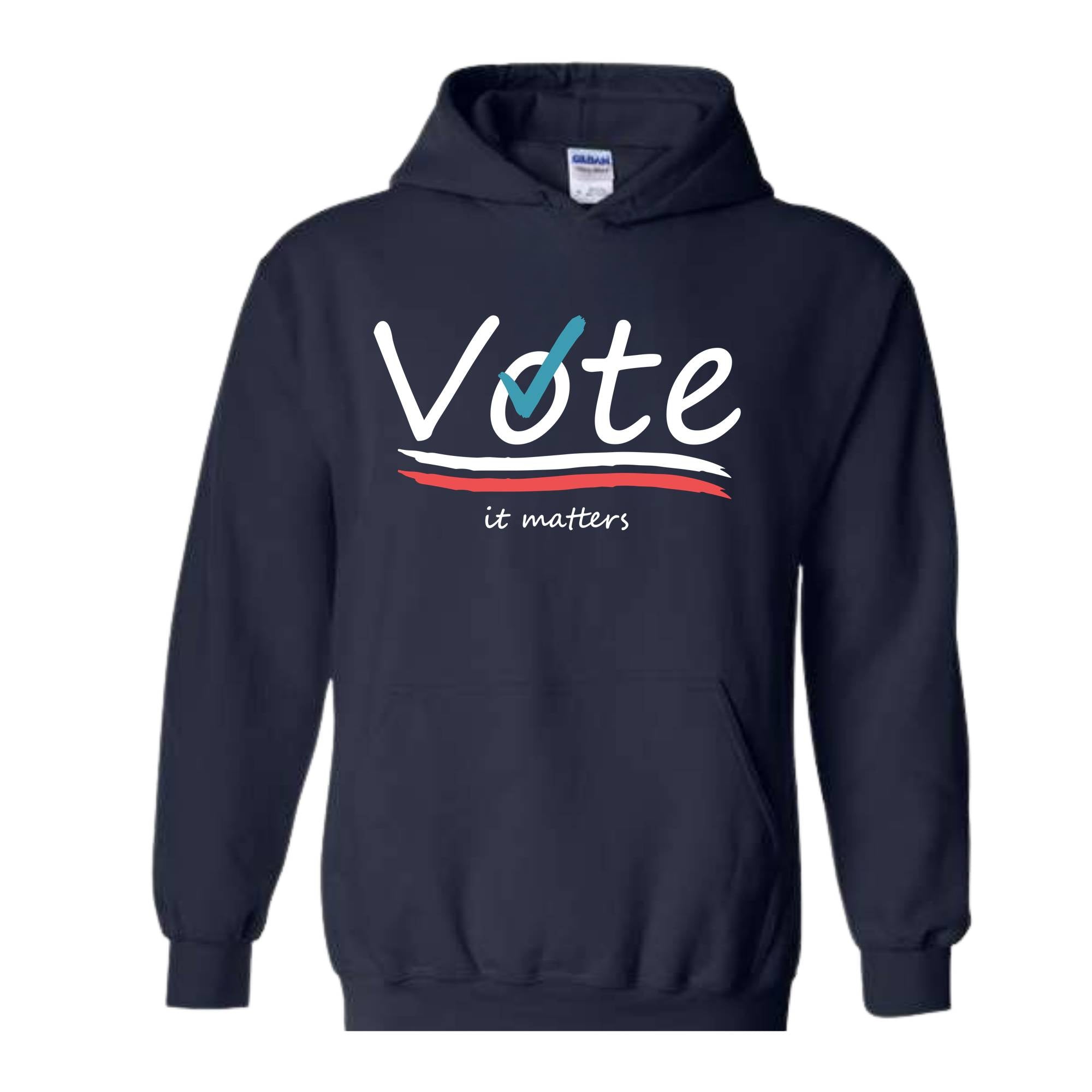 Vote It Matters Sweatshirt, Democrat Sweater, Liberal Sweatshirt, Voting Sweater, Activist Voting Apparel, 2024 Election Sweater