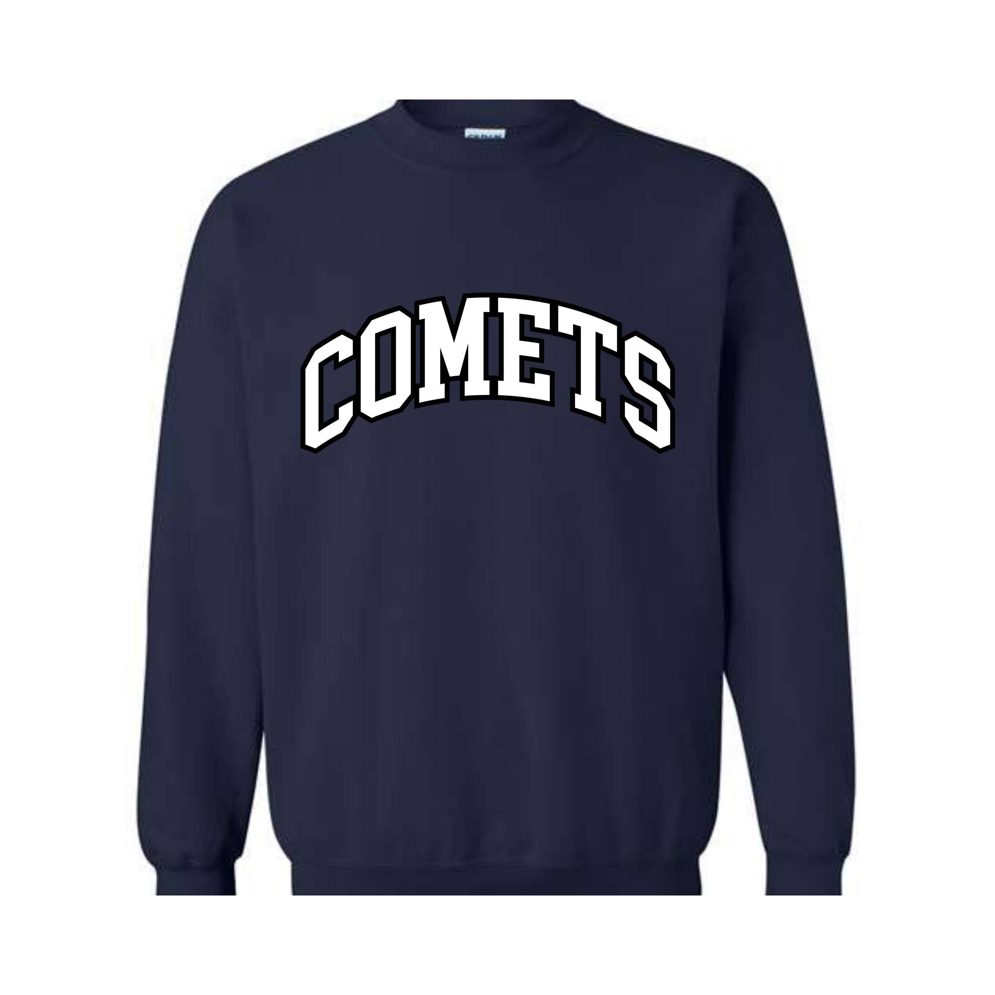 Team Mascot Sweatshirt, Comets Team Sweatshirt, Comets Football Sweatshirt, Comets Fan Tee, Comets School Sweatshirt, Comets Mascot Tee