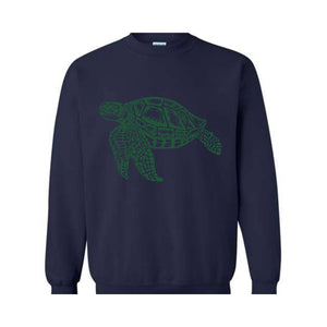 Turtle Sweatshirt, Sea Turtle Sweatshirt, Marine Life Sweatshirt, Wildlife Sweatshirt, Animal Sweatshirt