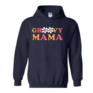 Groovy Mama Sweatshirt, Groovy Mom Hoodie, Groovy Birthday Party, Family Groovy Tee, 70s Mama Gift, Cute Mom Hoodie, Groovy Party Hoodie