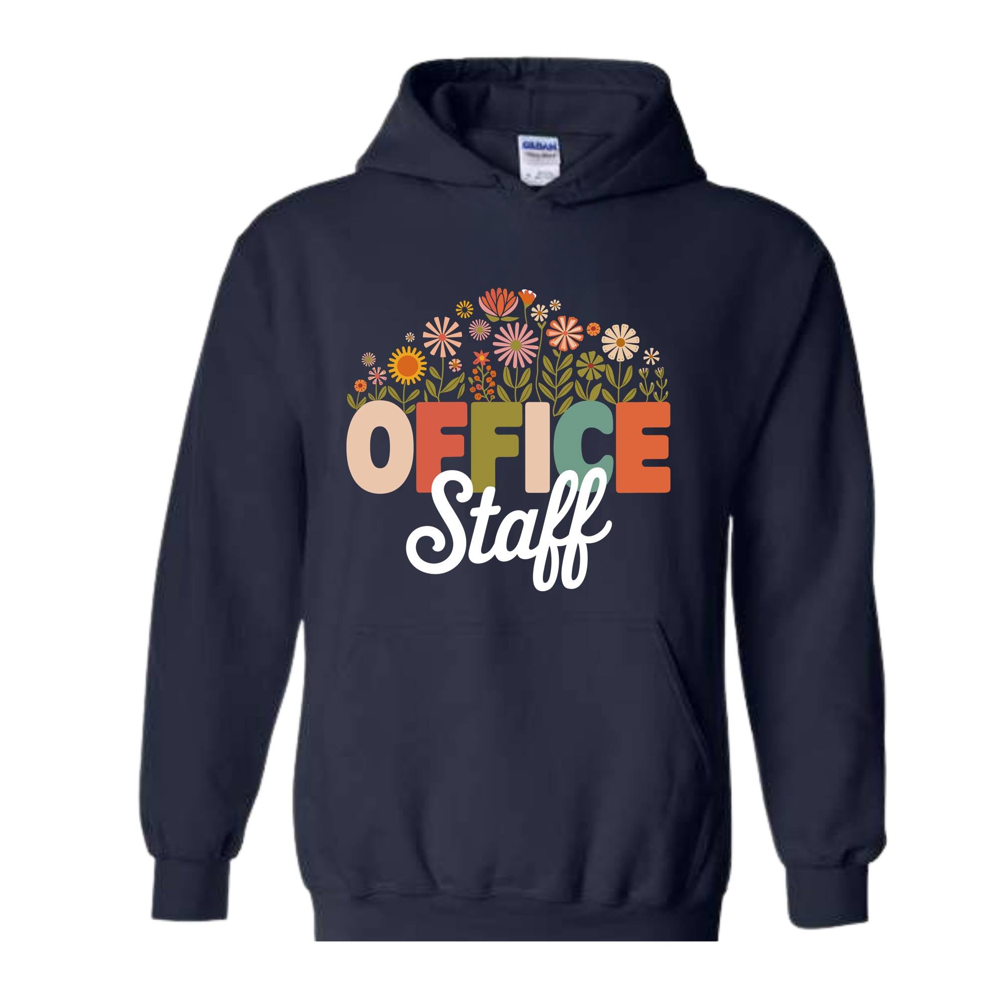 Office Staff Hoodie  , Wildflowers Office Staff Hoodie, Office Lady Hoodie, Secretary Hoodie, Receptionist Team Hoodie