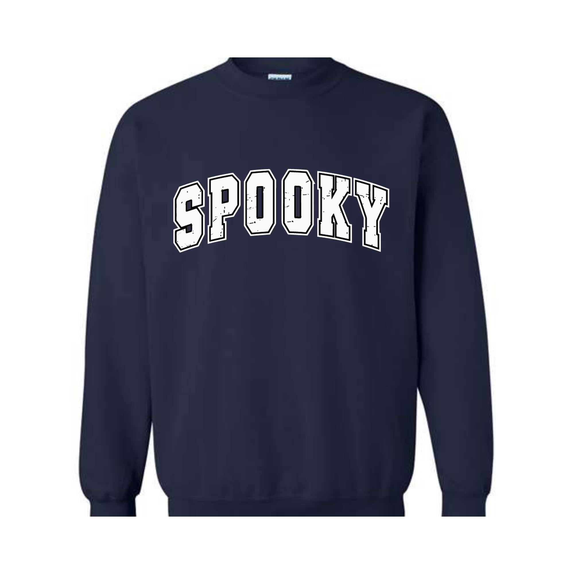 Spooky Sweatshirt, Halloween Sweatshirt, Halloween Gift Hoodie, Womens Halloween Sweatshirt, Spooky Season Shirt, Ghost Halloween