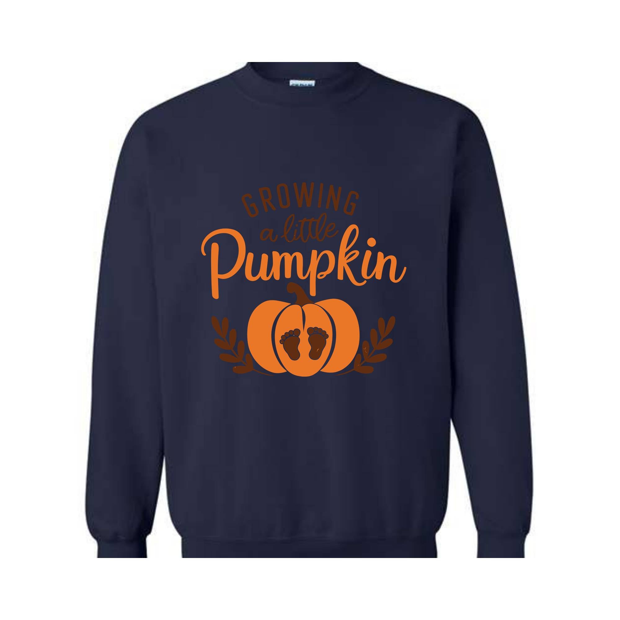 Growing A Little Pumpkin Fall Maternity Sweater, Pregnancy Thanksgiving Sweatshirt ,Fall Pregnancy Announcement Gift ,Pregnancy Reveal