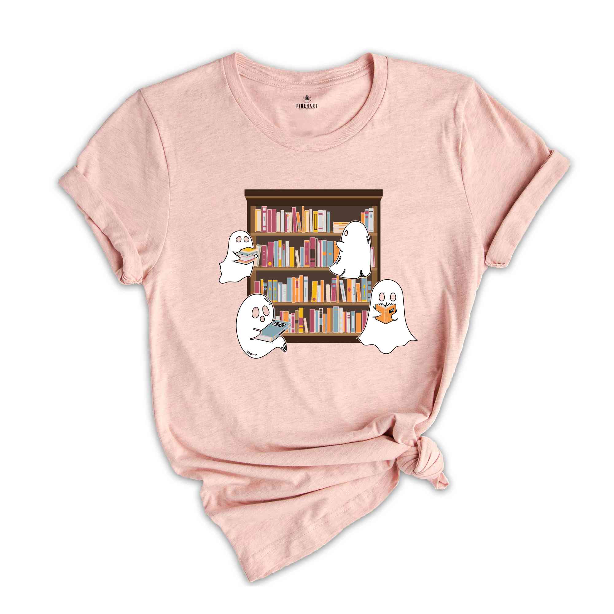 Reading Ghost Shirt, Ghost Shirt, Bookish Ghost Shirt, Book Reader Halloween Shirt, Book Ghosts Shirt, Halloween Shirt, Bookworm Shirt