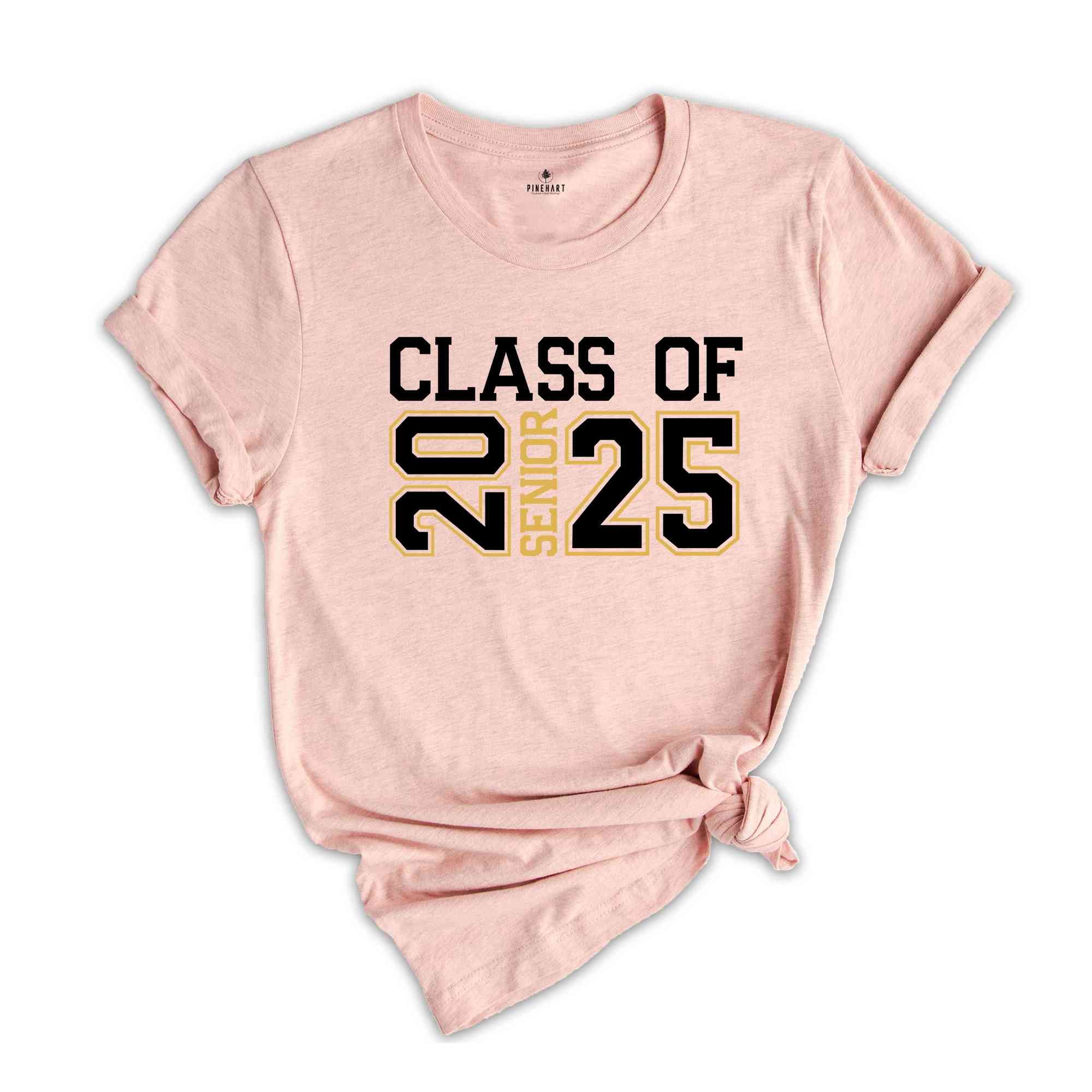 Senior 2025 Shirt, Graduation 2025 Shirt, Graduation Tee, Two Sided Senior 2025 Shirt, 2025 School Trip Gift, High School Graduation Gift