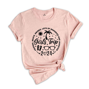 Girls Trip 2024 Shirt, Girls Trip Cheaper Than Therapy 2024, Girls Weekend 2024, Girls Vacation Shirt, Girls Weekend Trip, Vacay Mode Shirt