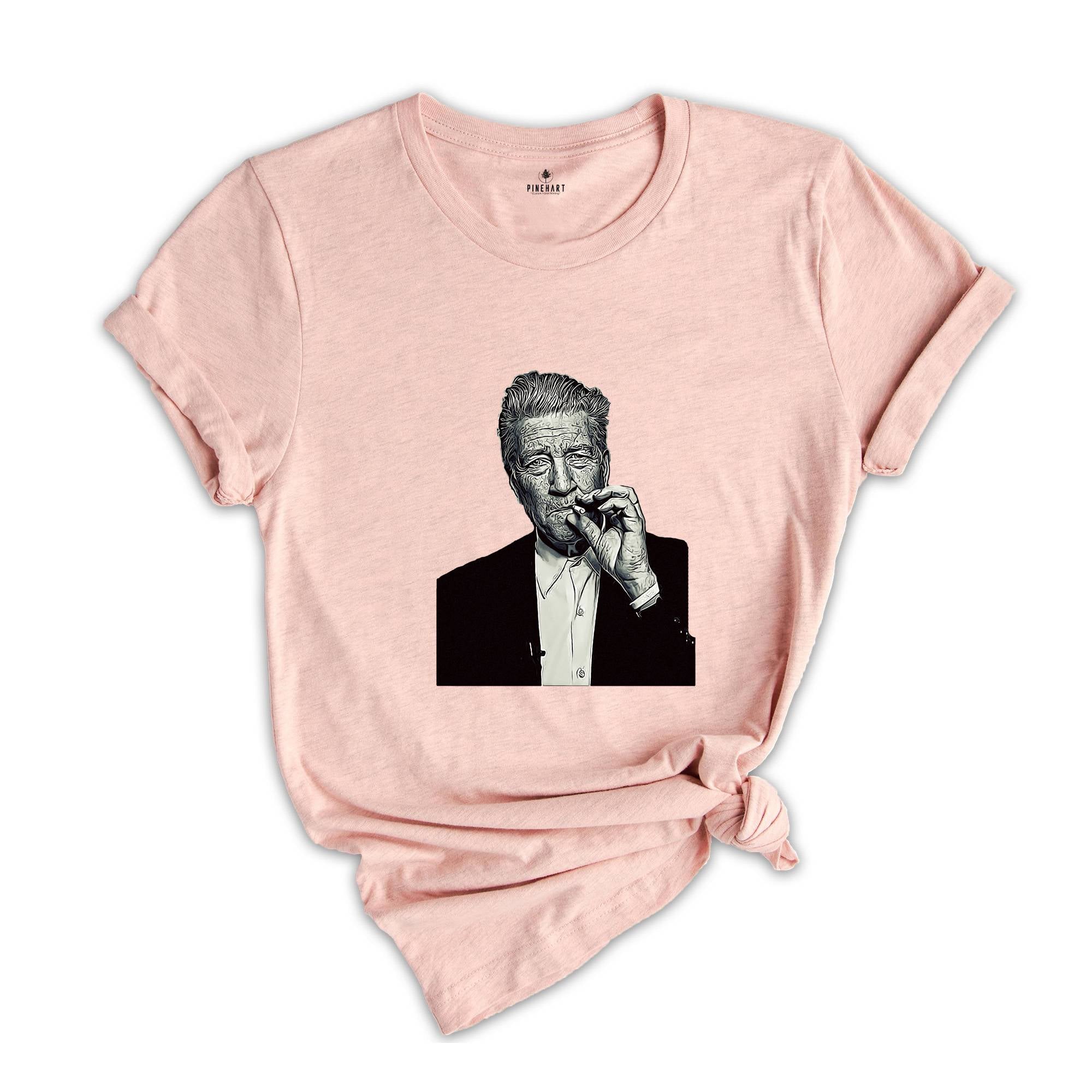 David Lynch Twin Peaks T-Shirt, Twin Peaks Shirt, David Lynch Lover Tee, David Lynch Fun Gift, Cinema Shirt, Lynch Tshirt