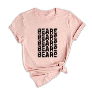 Team Mascot Shirt, Bears Mascot Shirt, Bears Fan Shirt, Bears School Shirt, School Spirit Shirt, Bears Team Shirt, Football Tee