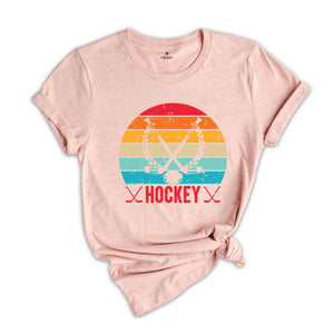 Hockey Team T-Shirt, Minimalist Hockey Player Shirt, Aesthetic Coach Shirt, Match Day Tee, Gift For Hockey Lover