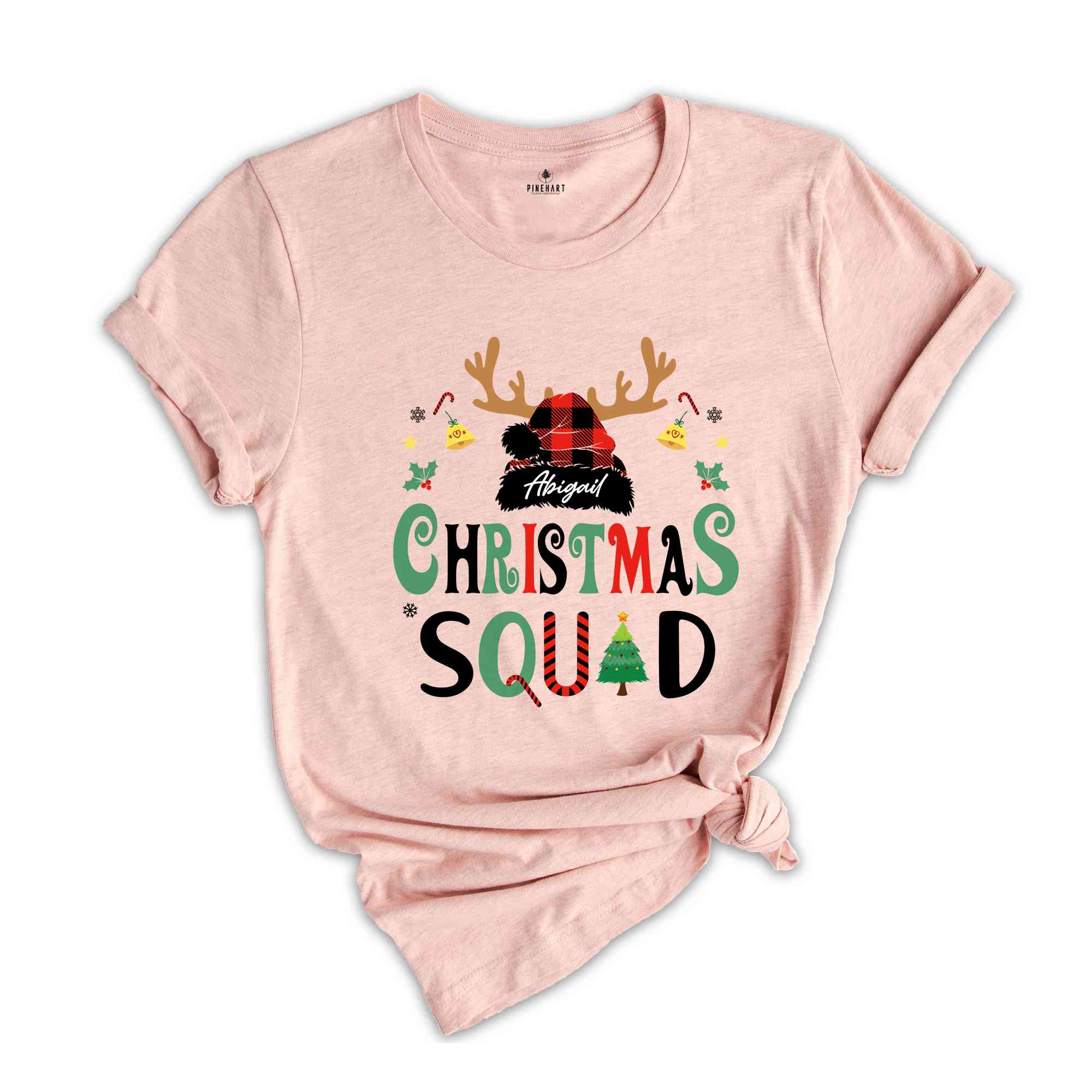 Custom Family Christmas Squad Shirt, Personalized Christmas, Christmas Matching Shirt, Christmas Family Shirt, Family Christmas Party