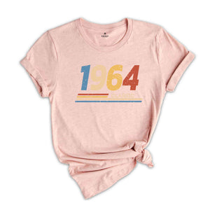 1964 Classic T-Shirt, Vintage Birthday Shirt, Vintage 1964 Shirt, 60th Birthday Shirt, 60th Birthday Gifts, Vintage Tee