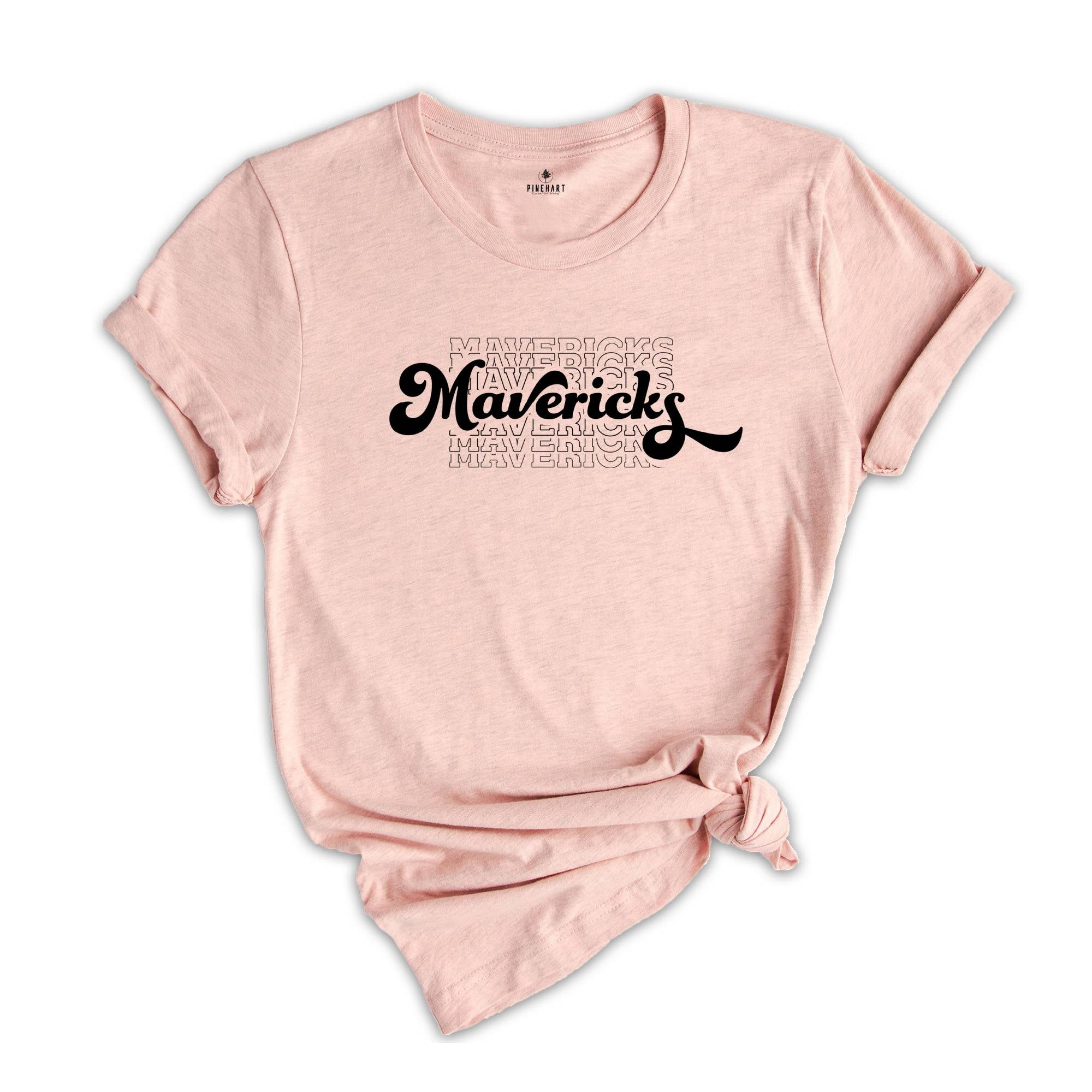 Team Mascot Shirt, Mavericks Mascot Shirt, Mavericks Team Spirit Shirt, Mavericks Fan Shirt, Mavericks School Shirt, Mavericks School Spirit