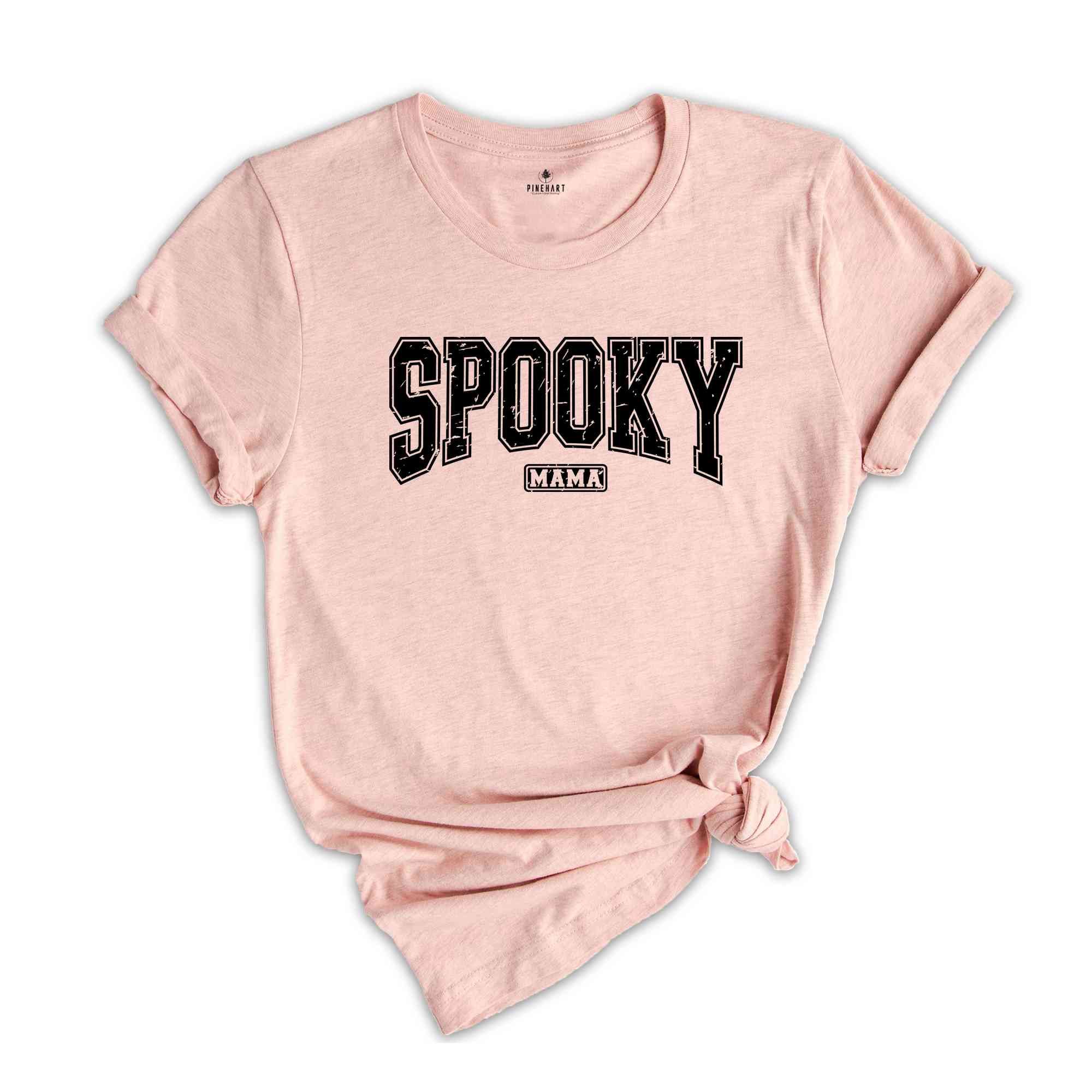 Spooky Mama Shirt, Spooky Vibes Shirt, Gift For Mama, Mama Shirt, Halloween Shirt, Halloween Gift For Mother, Stay Season Shirt