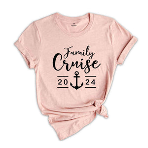 Family Cruise 2024 Shirt, Family Cruise Shirt, Family Vacation Shirt, Boat Trip Shirt, Summer Shirt, Anchor Shirt, Group Cruise Shirt