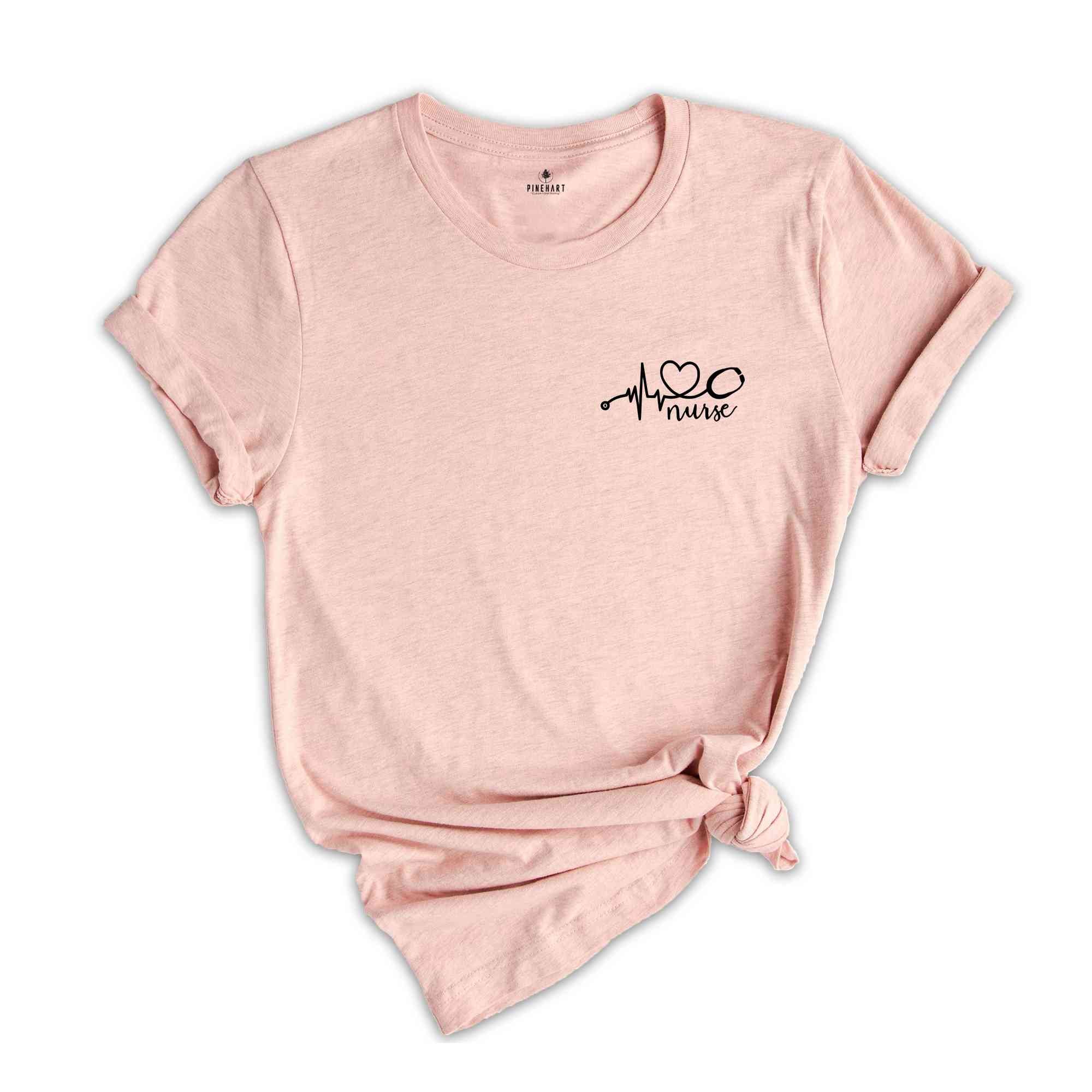 Pocket Nurse Shirt, Nurse Shirt, RN Nurse Shirt, Nicu Nurse Shirt, Icu Nurse Shirt, Matching Nurse Tee, Shirt for Nurse, Cute Nurse Shirt,