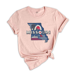 Retro State Of Missouri Shirt, State Of Missouri Shirt, State Shirt, Missouri Shirt, Missouri Lover Shirt, Family Trip Shirt, Travel Shirt