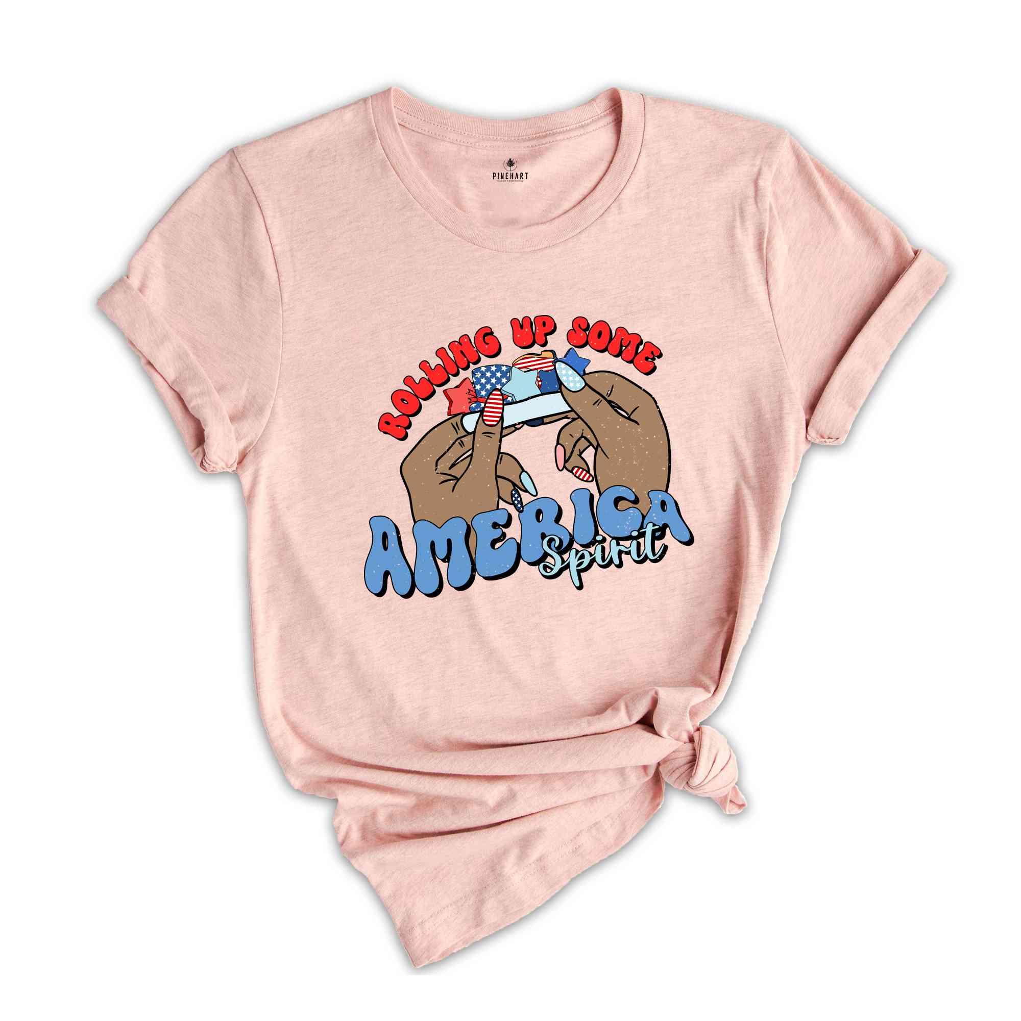 Rolling Up Some America Spirit Shirt, USA Shirt, USA Flag Shirt, 4th Of July Shirt, America Shirt, Patriotic Shirt, Republican Shirt,