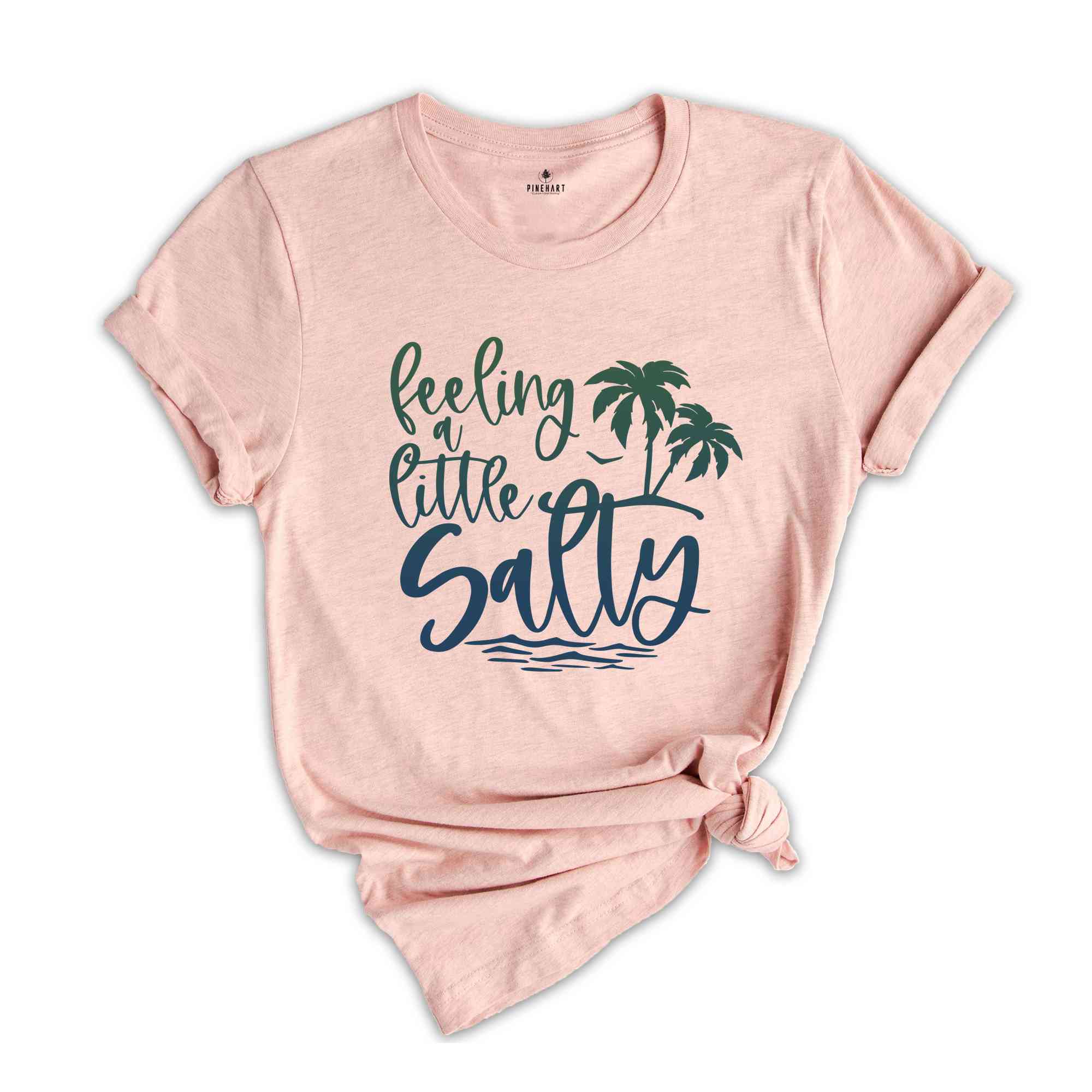 Feeling Little Salty Shirt, Beach Life Shirt, Super Fun Feeling A Little Salty Beach Shirt, Retro Summer Shirt, Retro Palm Shirt