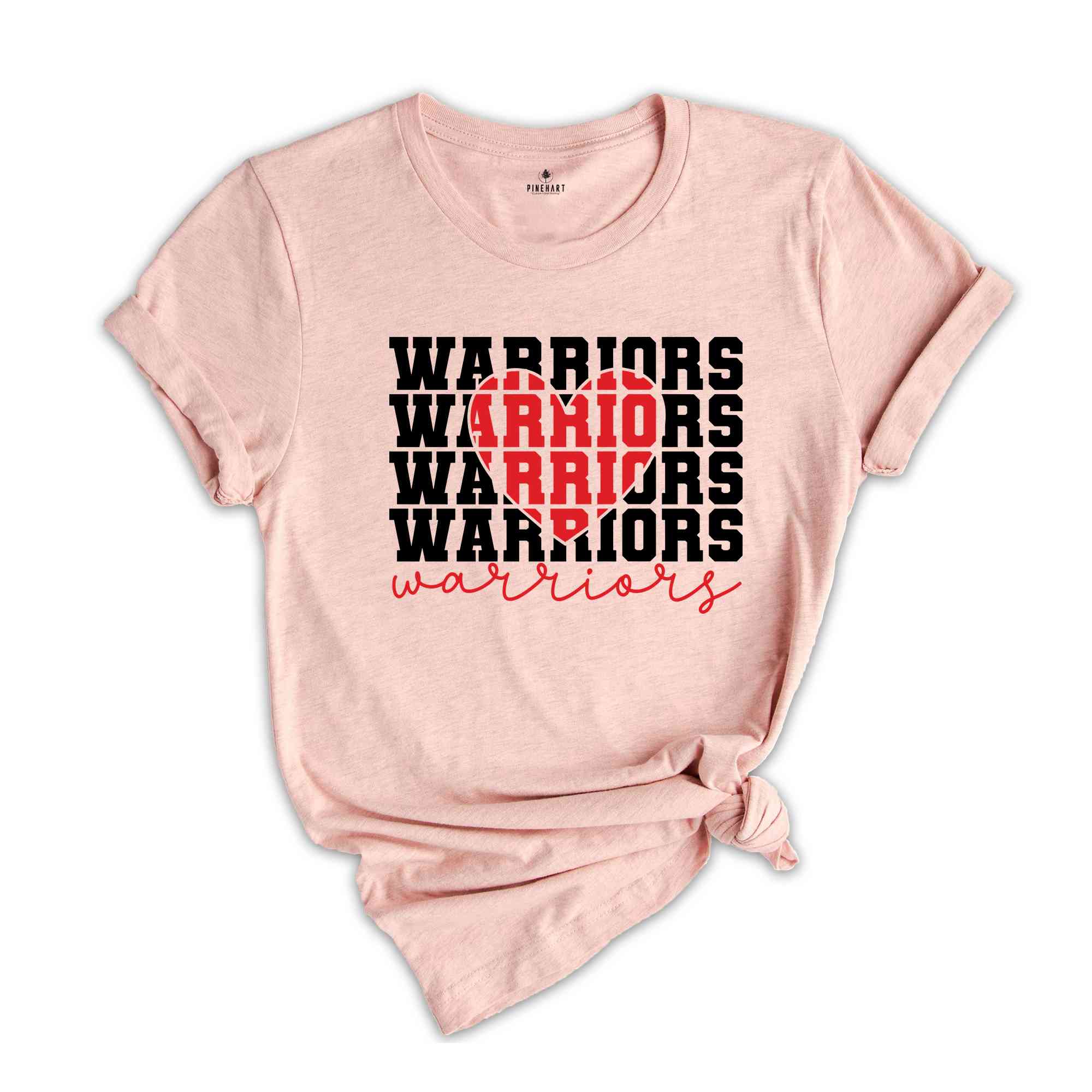 Team Mascot Shirt, Warriors Team Shirt, Warriors Football Shirt, Warriors Fan Shirt, Warriors School Shirt, Warriors School Spirit