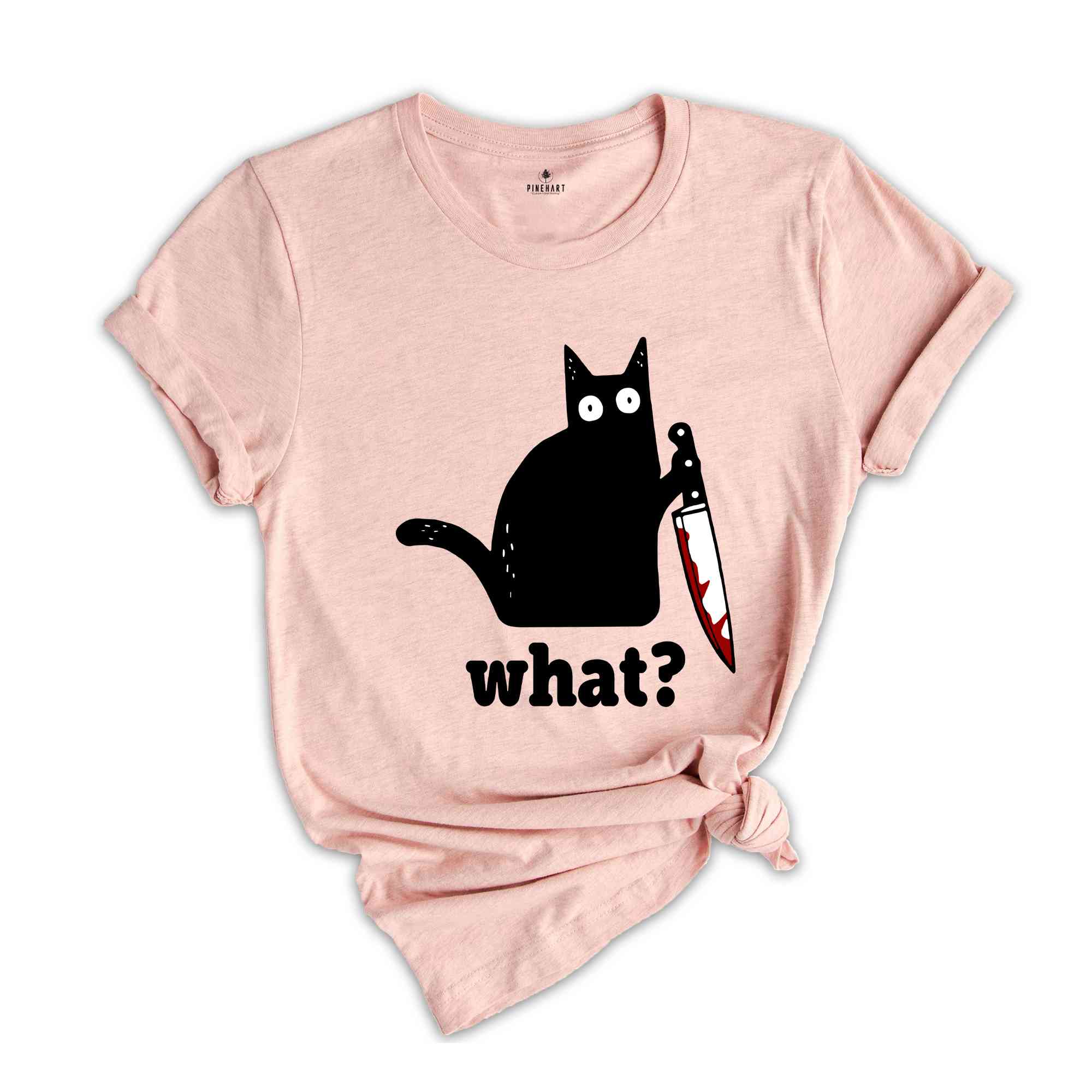 Funny Black Cat Shirt, Cat What Sweater Gifts, Funny Cat Gift, Cat Lover Shirt, Murderous Cat Tee, Funny Black Tee, Cat Lover Gift