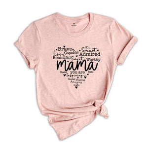 Mother Heart Shirt, Mothers Day Shirt, Gift For Mom, Mom Shirt, Mama Shirt, Mom Life Shirt, Heart Shirt