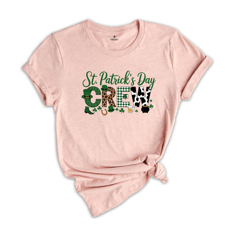 St. Patrick's Day Crew Shirt, Family Matching Shirt, St. Patty's Day Tee, Drinking Shirt, Funny Matching Shirts, St. Patrick Day Gift