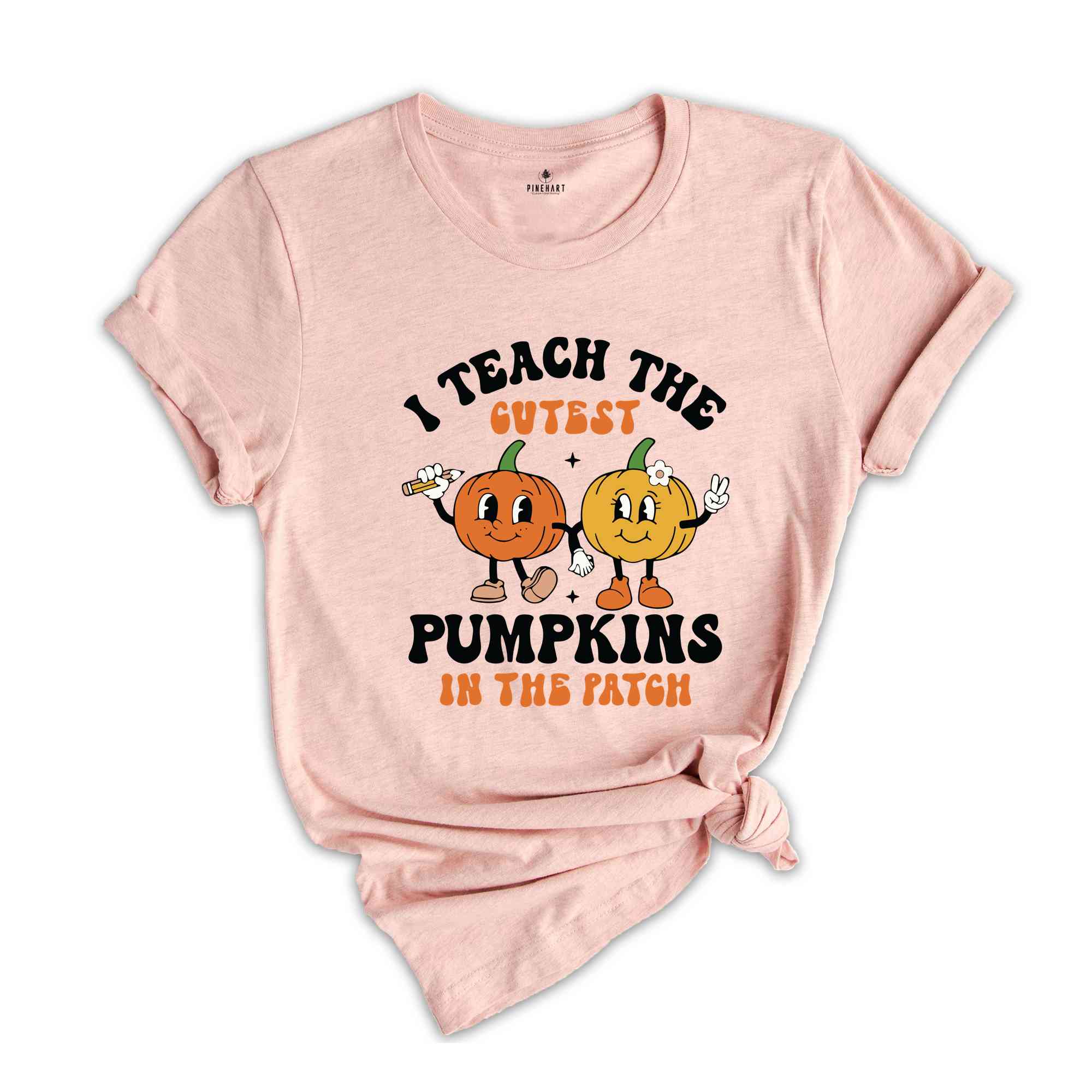 I Teach The Cutest Pumpkins In The Patch Shirt, Teacher Halloween Shirt, Retro Pumpkins Shirt, Fall Teacher Shirt, Halloween Shirt