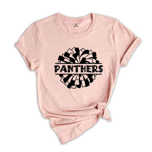 Panthers Team Shirt, Team Mascot Shirt, Panthers Team Spirit Tee, Panthers Fan Shirt, Panthers Apparel, Panthers School Shirt