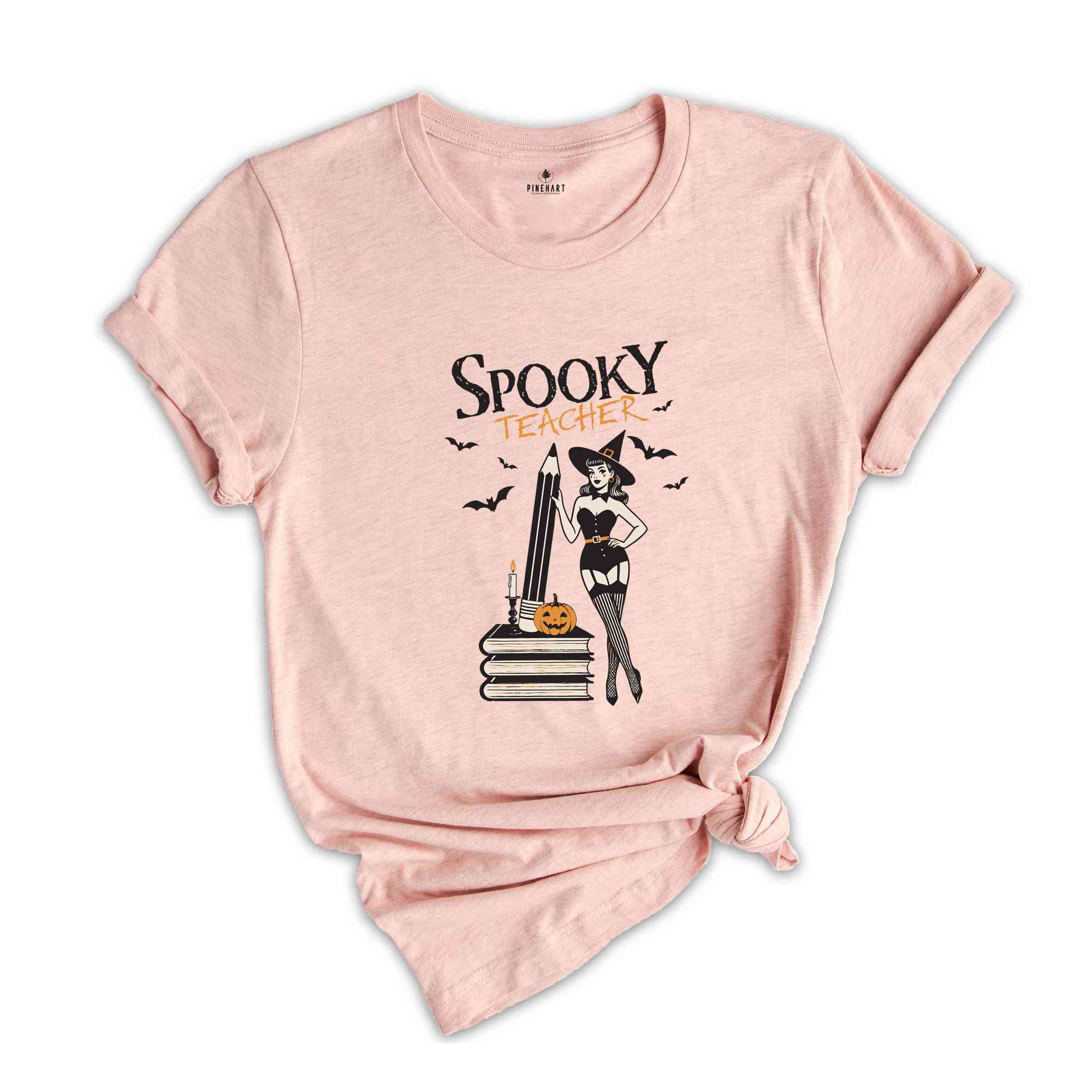 Spooky Teacher Shirt, Retro Halloween Shirt, Halloween Shirts, Spooky Shirt, Spooky Season Shirt, Witch Shirt