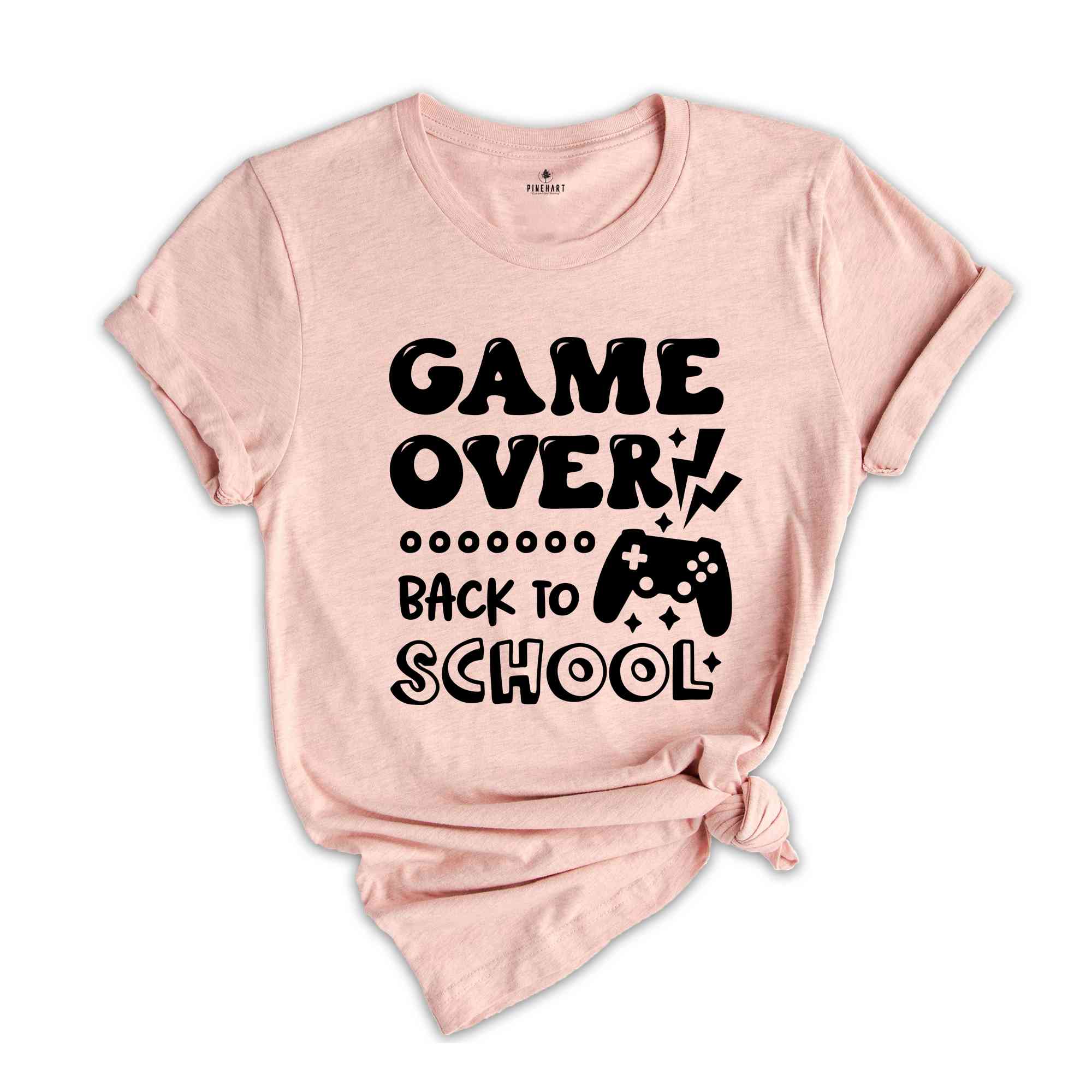 Game Over Back To School Shirt, Teacher Shirt, School Shirt, Back To School, Retro Back To School Shirt, Grade Team Tee