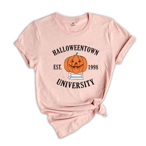 Halloweentown University Shirt, Collegiate Jack-o'-Lantern Shirt, Halloween Shirt, Halloween Party Shirt, Halloween Gift