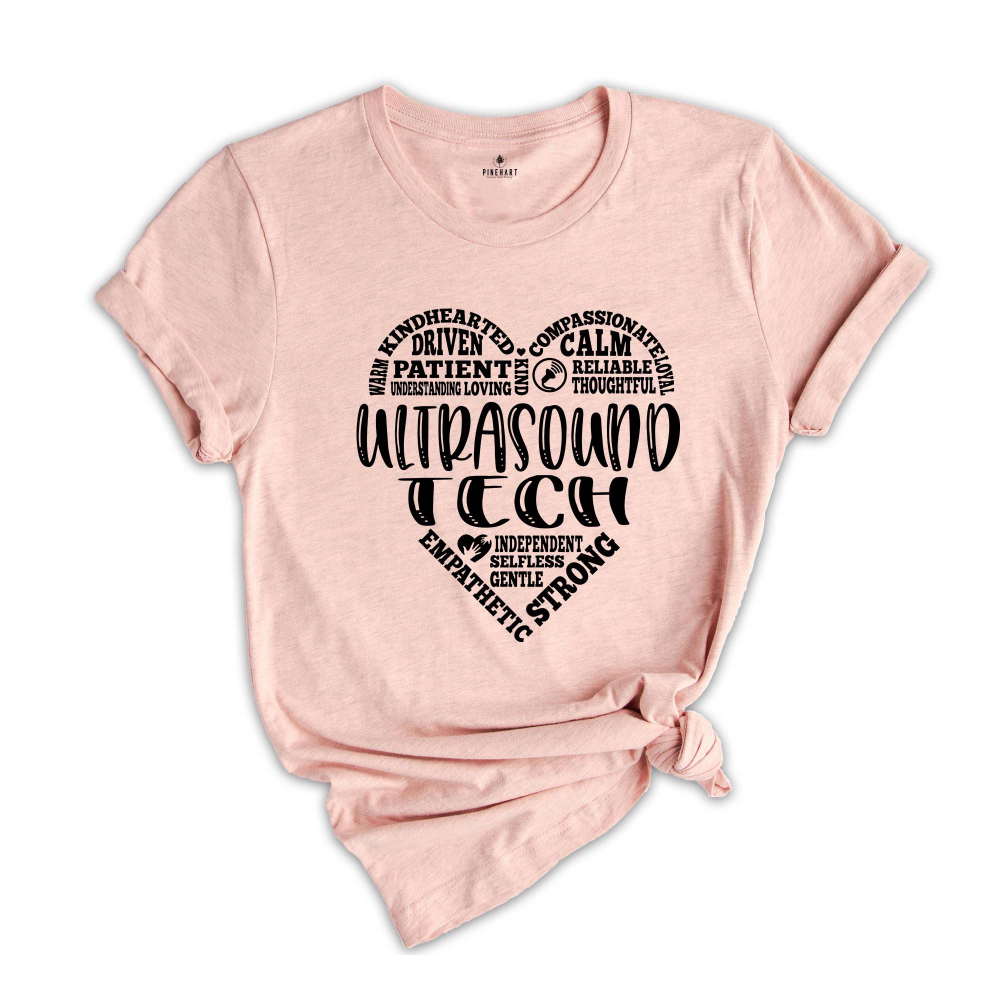 Ultrasound Tech, Sonographer Shirt, Sonographer Gift, Sonographer Life, Sonographer Heart ,Ultrasound Sonographer, Ultrasound Tech Gift