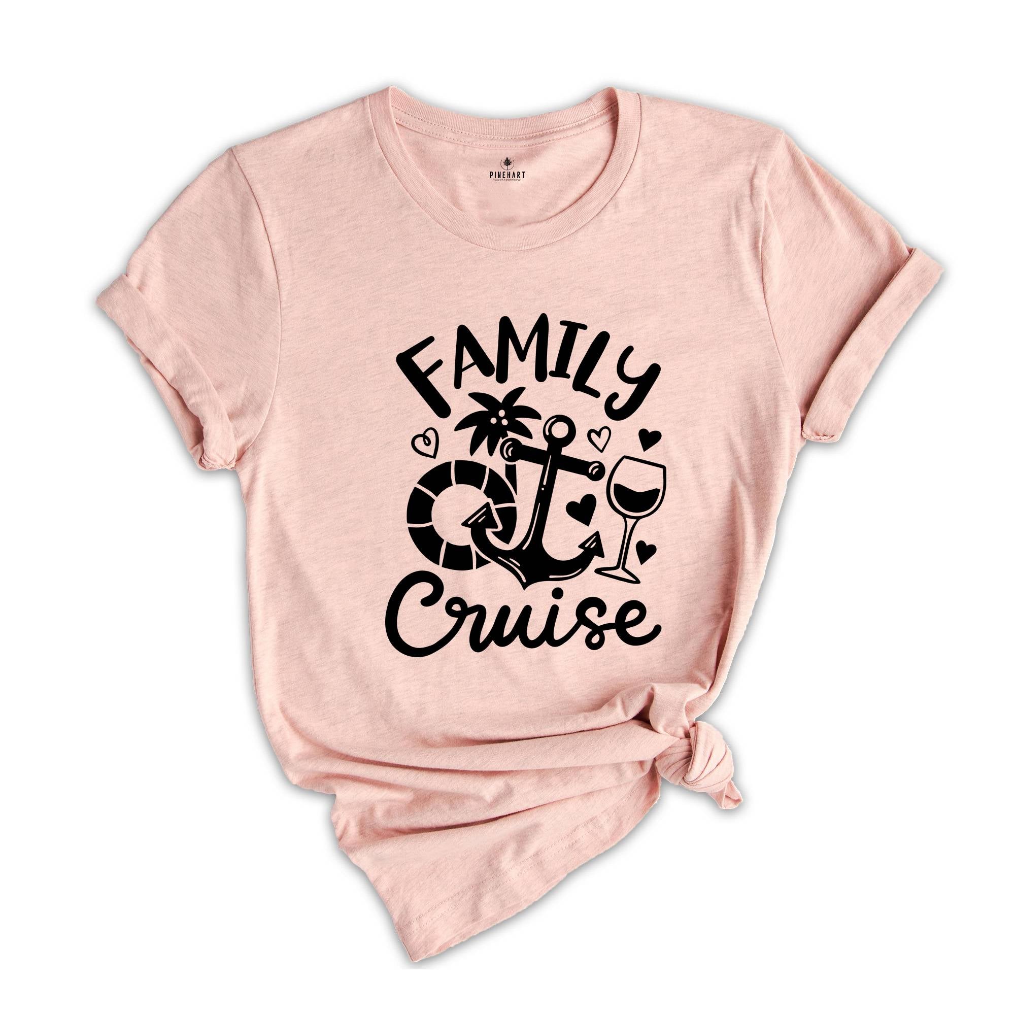 Family Cruise Shirt, Cruise Shirt, Family Matching Shirt, Family Trip, Funny Vacation Gift, Summer Trip, Trip With Ship T Shirt