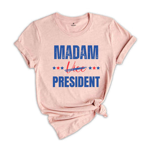 Madam Vice President Shirt, Kamala Harris Support Shirt, Madam President Shirt, Democrat Shirt, Kamala Harris 2024, Political Shirt