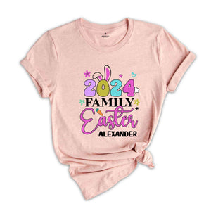 Custom Easter Family 2024 Shirt, Easter Family Shirt, 2024 Easter Shirt, Custom Easter Shirt, Easter Matching Shirt