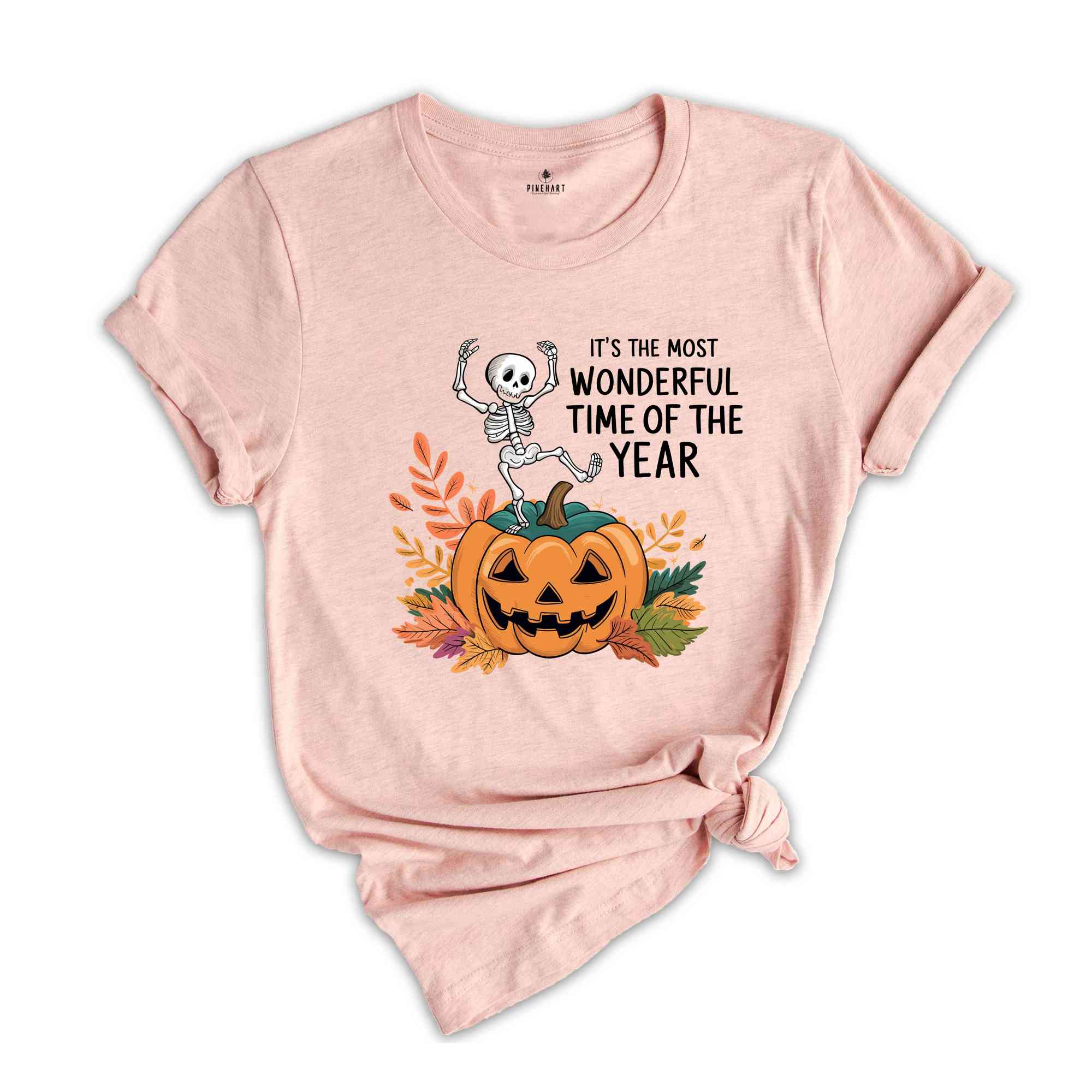 It's The Most Wonderful Time Shirt, Spooky Funny Shirt, Spooky Halloween Shirt, Retro Halloween Shirt, Garment Dyed, Fall Vibes Shirt