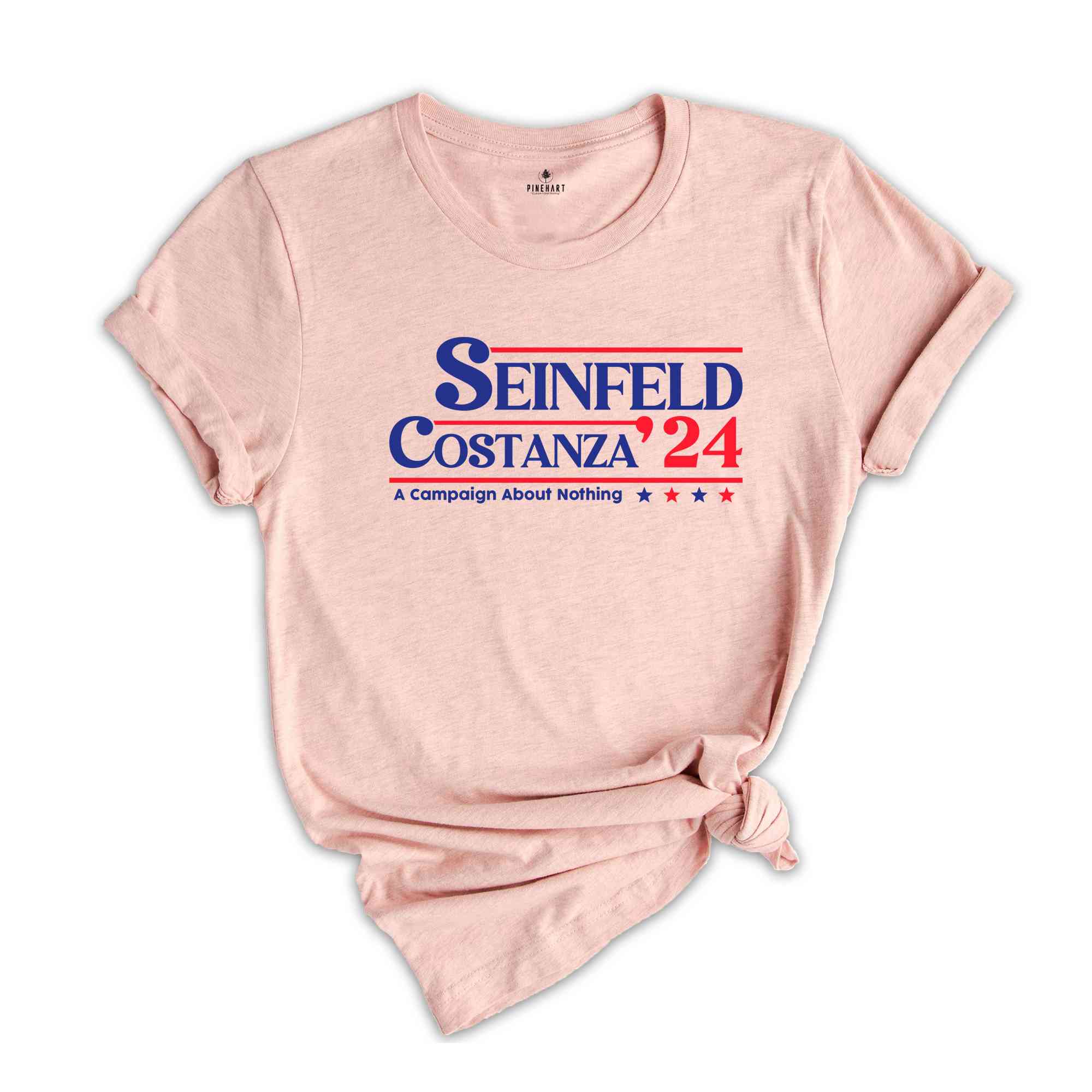 Seinfeld and Costanza Election 2024 Shirt, A Campaign About Nothing Shirt, Seinfeld Shirt, Seinfeld Gift, Funny Democrat Shirt