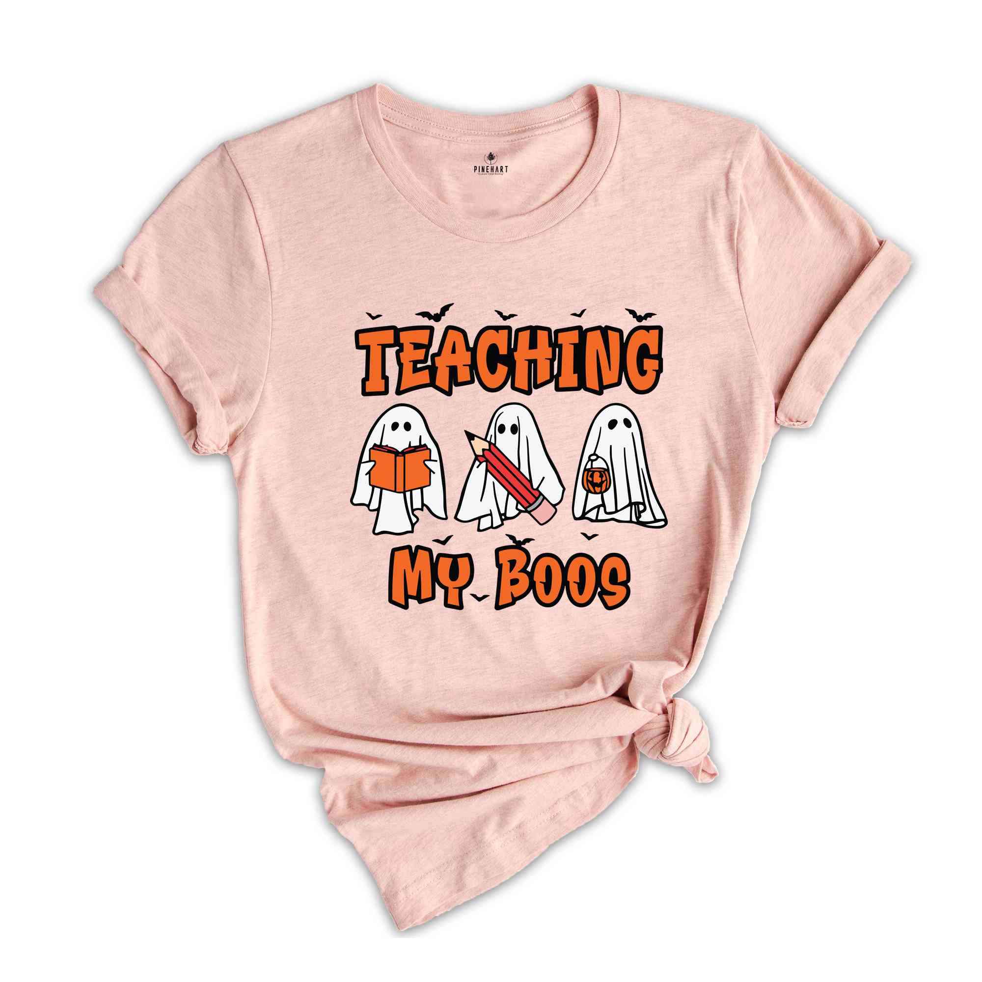 Teaching My Boos T-Shirt, Spooky Teacher Shirt, Teacher Halloween Shirt, Back To School Gifts, Ghost Teacher Tee