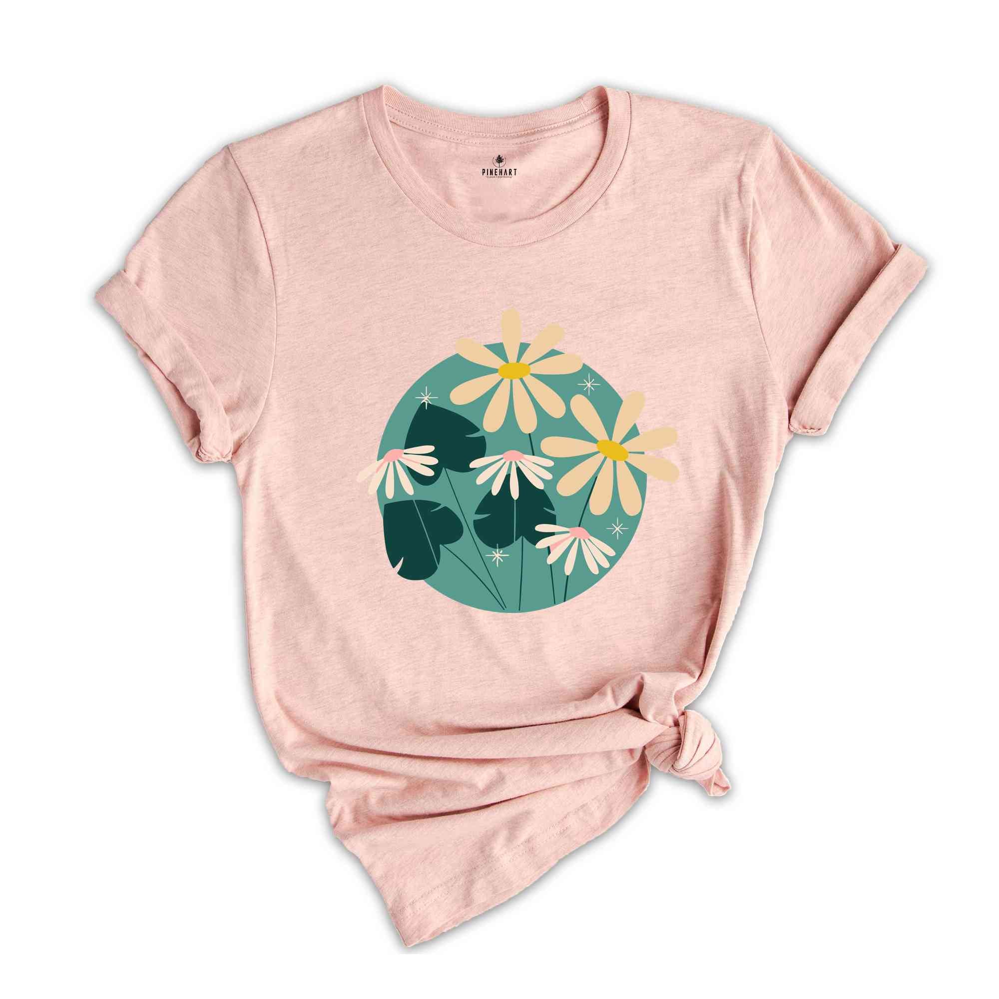 Flower Shirt, Cute Flower Shirt, Floral Shirt, Trendy Floral Shirt, Flowers lover Shirt, Summer Shirt, Wildflower Shirt