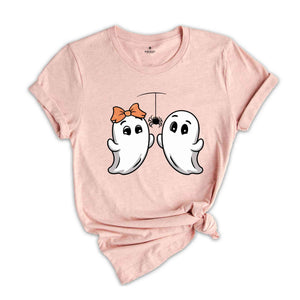 Cute Halloween Shirt, Ghost Shirt, Spooky Halloween Shirt, Cute Halloween Shirt, Retro Spooky Season Shirt, Halloween Lover Gift