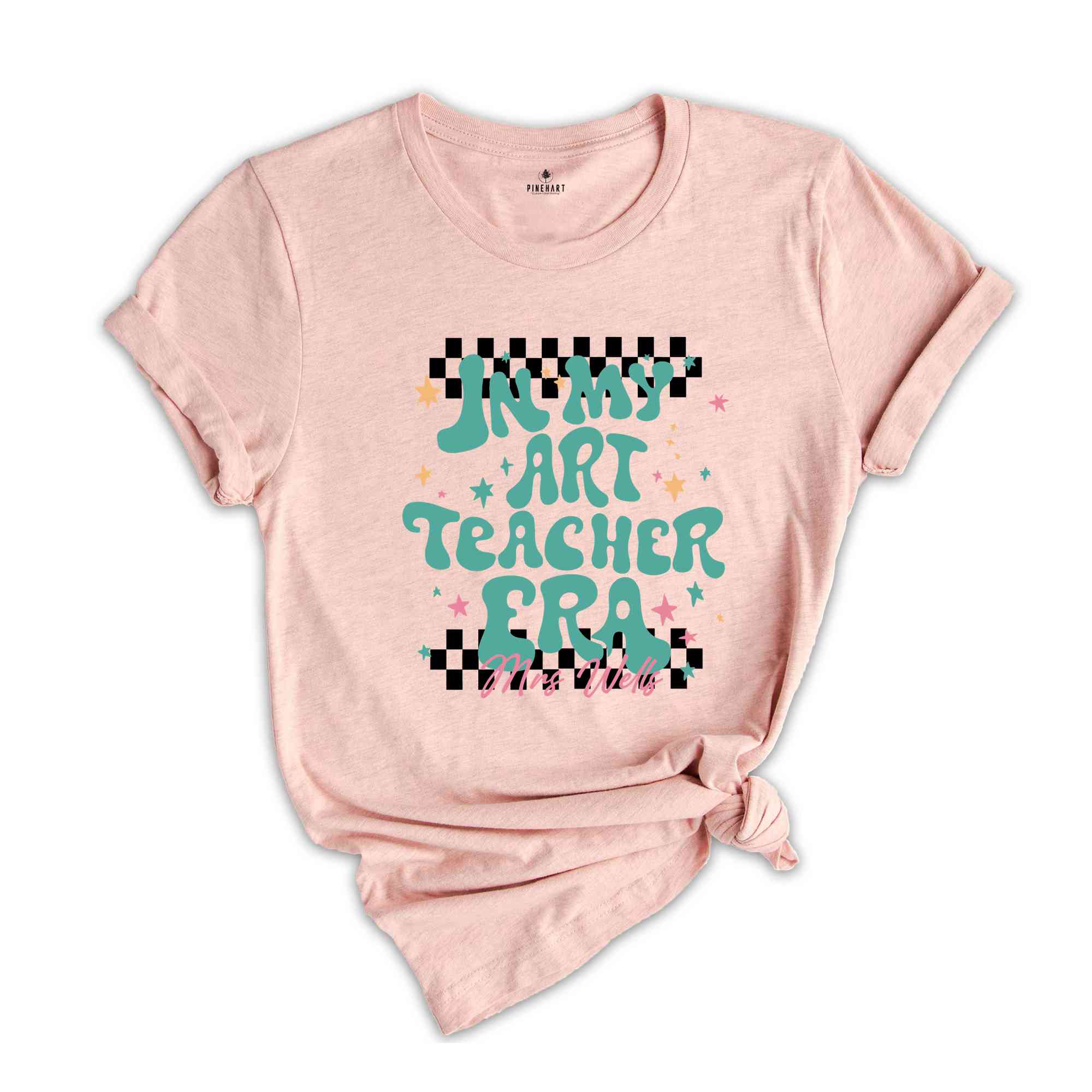 Personalized In My Art Teacher Era Shirt, Custom Art Teacher Shirt, Teacher’s Day Gift, Art Teacher Appreciation Gift, Custom Teacher Shirt