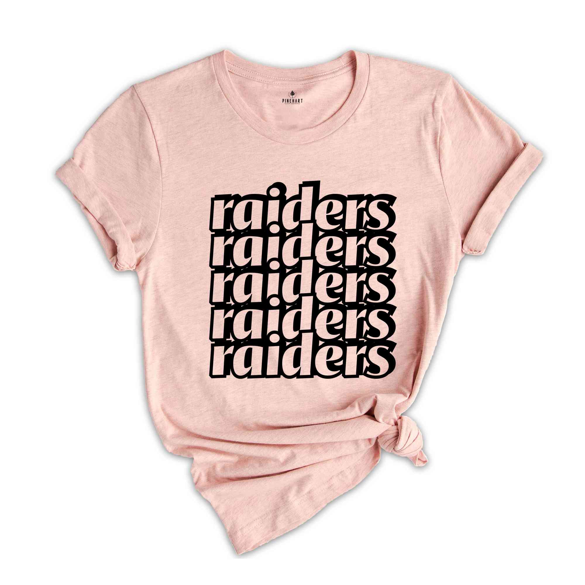 Raiders Written Team Mascot Shirt, Raiders Team Shirt, Raiders Team Spirit Shirt, Raiders Fan Tee, Raiders School Spirit