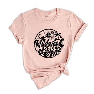 Wildwood 2025 Shirt, Wildwood Lover T-Shirt, Wildwood Fan, Wildwood Beach Shirt, Wildwood Holiday Shirt, Summer Beach Shirt