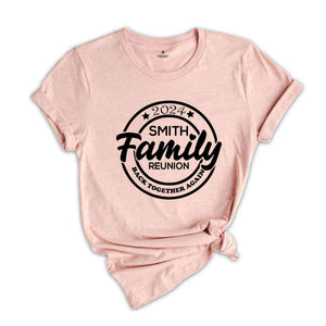 Custom Family Reunion, Vintage Family Reunion TShirts, Custom Matching Shirts, Family Reunion Gift, Personalized Family Gifts