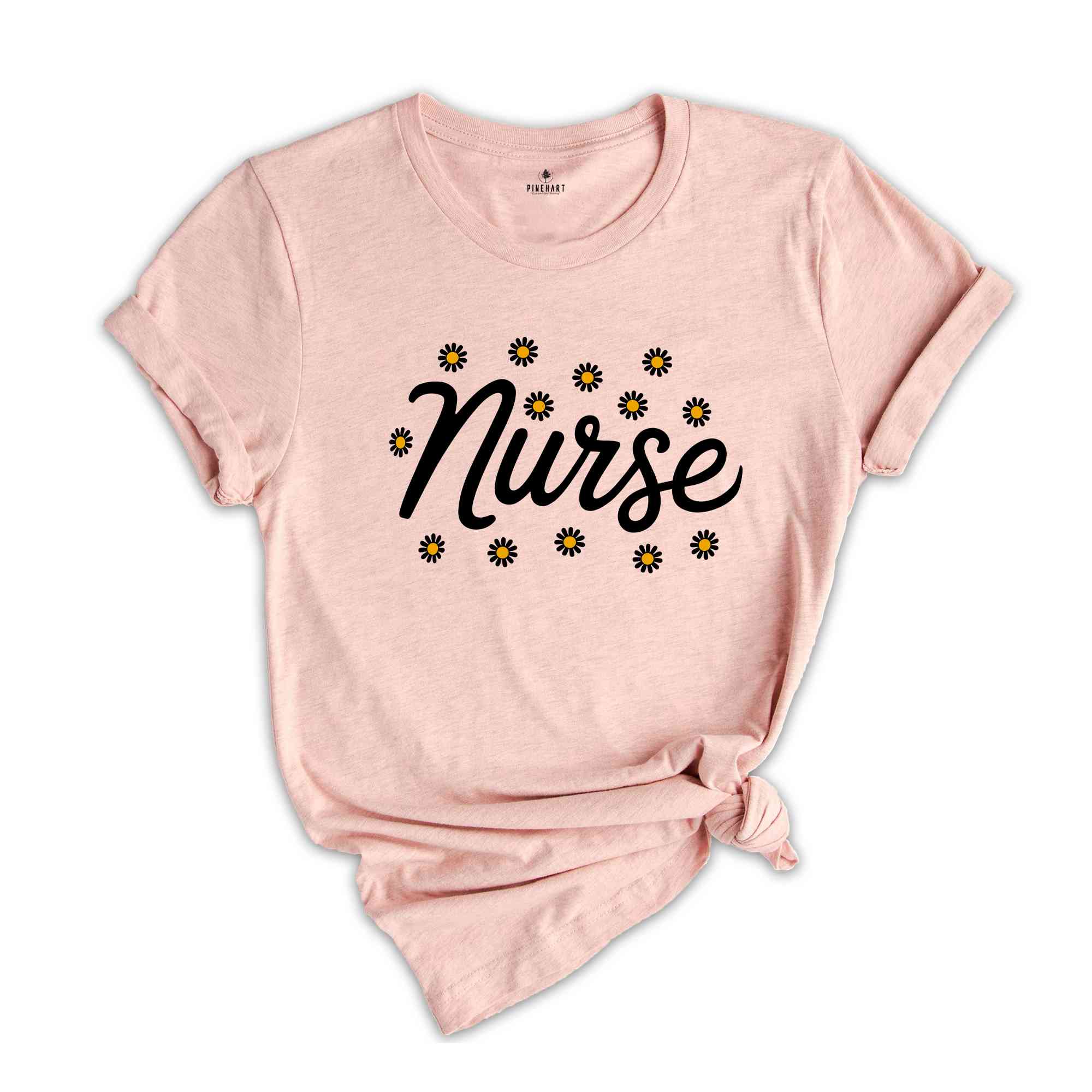 Floral Nurse shirt, Nurse Practitioner, RN Registered Nurse Shirt, CRNA Shirt, Gift for Nurse appreciation, ER Nurse Shirt